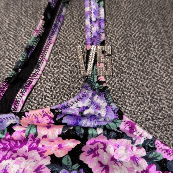 Victoria Secret summer flower swim suit onesie. Med and small available - Picture 4 of 7